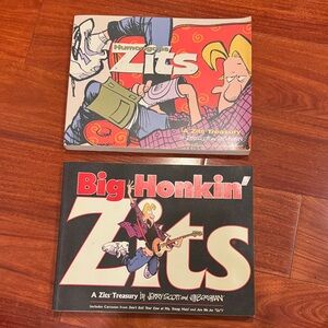 Zits Comic Book Lot — Humongous Zits & Big Honkin' Zits